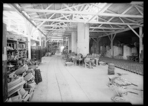 Interior of Emsco plant, Southern California, 1934