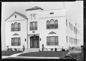 Store and apartments, Los Angeles, CA, 1929