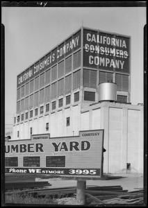 California Consumer Building from South Grand Avenue & West Jefferson Boulevard, Los Angeles, CA, 1932