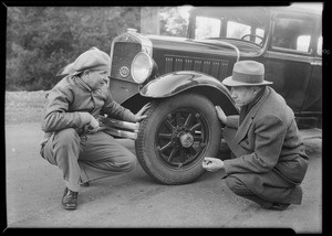 Erskine Mount Baldy run, Southern California, 1930