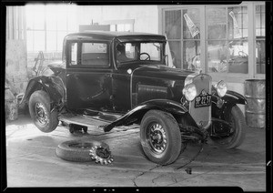 Chevrolet coupe - owner, Mr. Pierce, Southern California, 1933