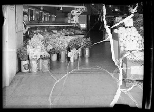 Rainbow Market, showing entrance, Southern California, 1936