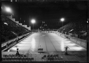 Dedication of Olympic pool, Los Angeles, CA, 1932