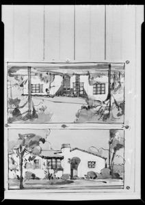 Sketches, Walter H. Leimert, Southern California, 1928