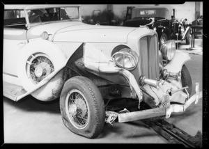 Auburn, Universal Auto Insurance, Southern California, 1934