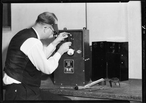 Power filter, Diamond E, Southern California, 1931