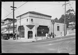 First National Bank, new branch, West 6th Street & South Alvarado Street, Los Angeles, CA, 1927