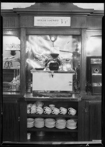 "Silex" coffee ranges, Albert Sheetz, Southern California, 1933
