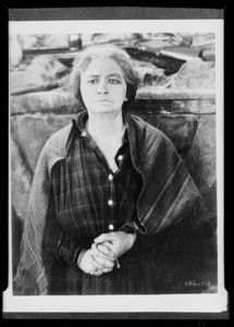 Lucille La Verne portrait, Southern California, 1927