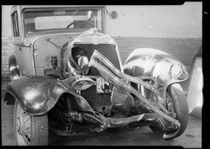 Chevrolet at Felix Dealer, Aetna Insurance Co., Southern California, 1931