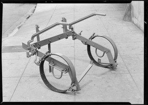 Tractor brake drums, Southern California, 1931