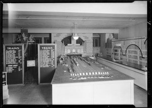 Toy departments, J.W. Robinson, Southern California, 1929