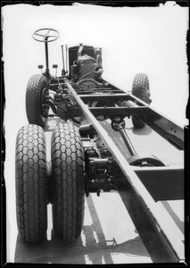 Truck chassis, Southern California, 1934