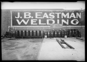 Full line oil & grease equipment, station at East 9th Street and Crocker Street, Los Angeles, CA, 1931