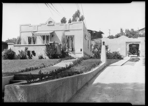 Small home & garage, 1137 Chadwick Dr., Los Angeles, CA, 1925