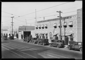 Warehouse on Santa Fe Avenue, Los Angeles, CA, 1930