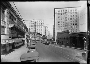 Intersection, South Figueroa Street & West 7th Street, Los Angeles, CA, 1928