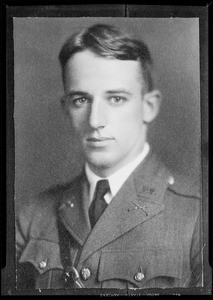 Man in Army uniform, Southern California, 1931