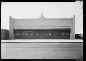 Exterior of Quality Market, 2070 West Jefferson Boulevard, Los Angeles, CA, 1934