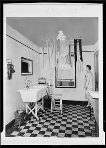 Clothes dryer, Southern California, 1931