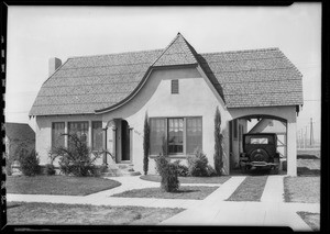 Homes at Golden Gate Square, Southern California, 1927