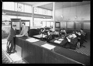 North American Auto Club office, Southern California, 1930