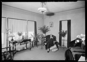 Eastman Apartments, (interior), Southern California, 1926