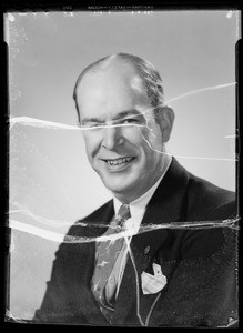 Publicity portrait of Mr. LaMon, Southern California, 1935