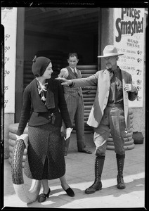 Tire sale publicity, Federal Tire Co., Southern California, 1931