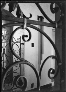 Installations of door chimes, Southern California, 1930