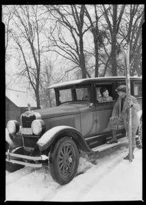 Peerless car, Southern California, 1927