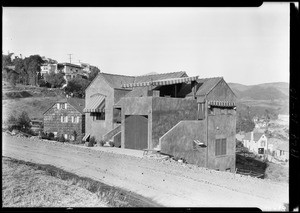 Houses on hillside - 2472, Southern California, 1924