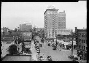 7th Street and Mayfair Hotel, 1256 West 7th Street, Los Angeles, CA, 1927