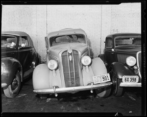 1936 Plymouth coupe, owner Charles P. Haswell, Los Angeles, CA, 1940