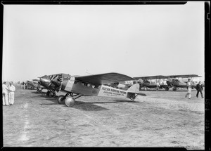 Axelson ship at Mines Field