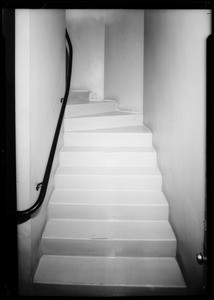 Stairway, Merritt building, C.H. Dickenson assured, Southern California, 1935