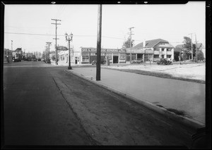 Intersection of 18th Street & Hill Street, Santa Monica, CA, 1934