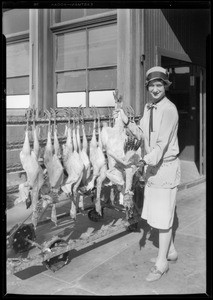 Turkey promotion, Southern California, 1927