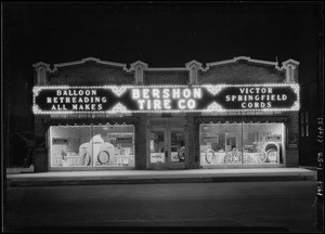 Bershon Tire Co., Southern California, 1927