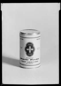 Can of powder, Southern California, 1932