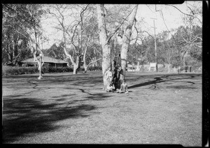 Group at Sycamore Park, Southern California, 1925