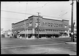 Northwest Corner of Melrose & Western, Los Angeles, CA, 1925