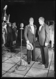 Stars at opening of "Morning After," Hollywood Playhouse, 1753 Vine Street, Los Angeles, CA, 1927