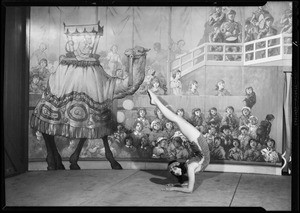 May Co. circus, Pearl Kellar, Southern California, 1930