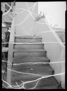 Stairs at 413 Coronado Terrace, Los Angeles, CA, 1935