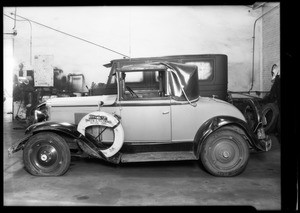 Chevrolet coupe, Aetna Insurance Co., Southern California, 1931