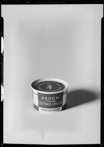 Cottage cheese carton, Southern California, 1932