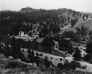 Barlow Sanitorium (now, Barlow Hospital) on Stadium Way in Elysian Park, Los Angeles