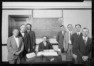 Group of men, Eureka Casualty Co., Southern California, 1926