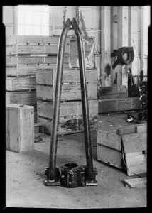 Speed elevator, Southern California, 1929